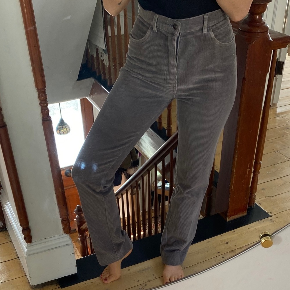 Vintage Corduroy Flare Pants